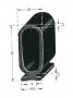 05-002-0055 rubber bol profiel 55mm hoog voor laadlift